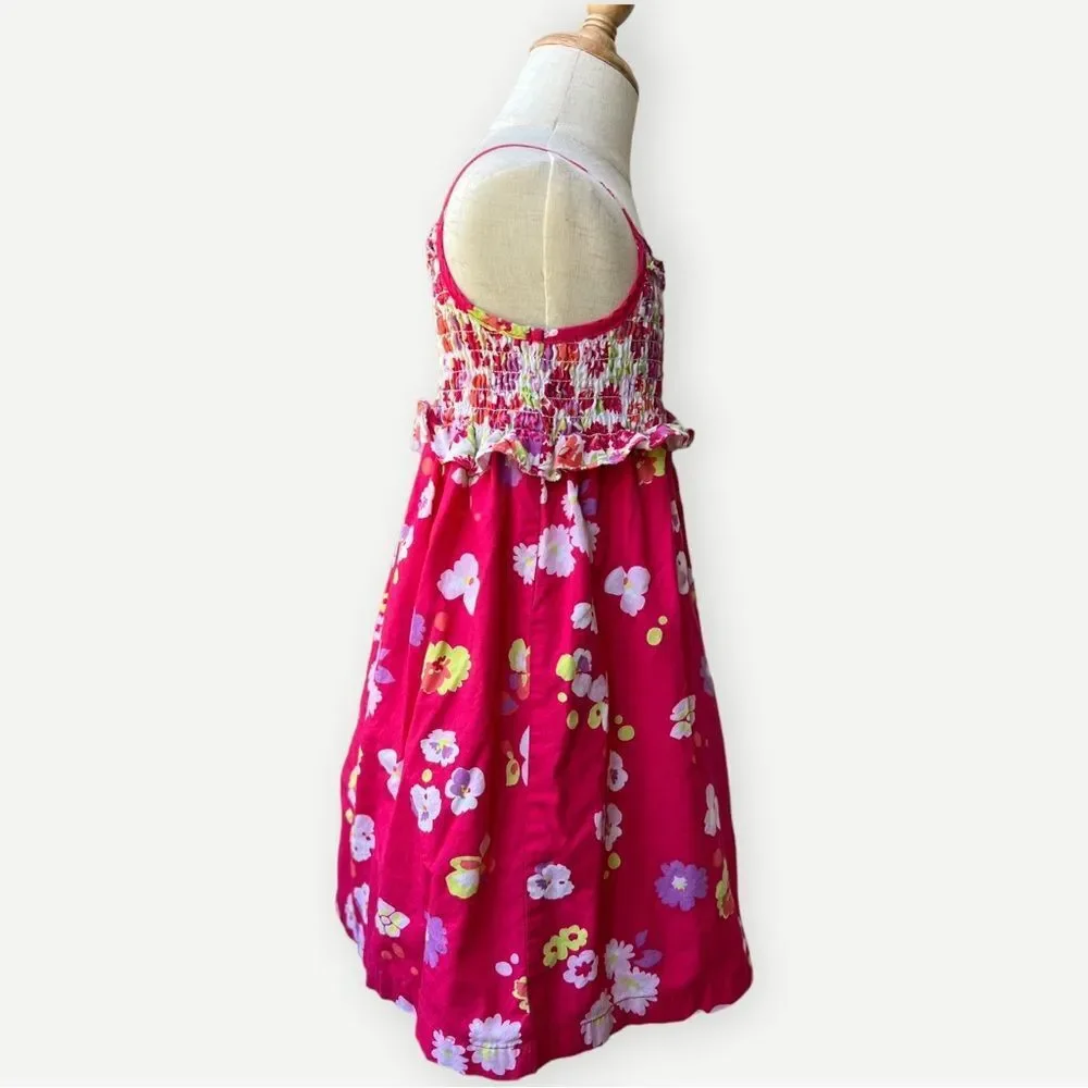 Penelope Mack Girls Toddler Kids Sleeveless Tank Sun Ruffle Detail Dress. 4. 4T.